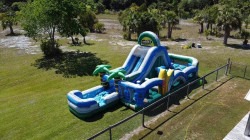 Xtreme 2 Wet/Dry Dual Obstacle Course and Slide